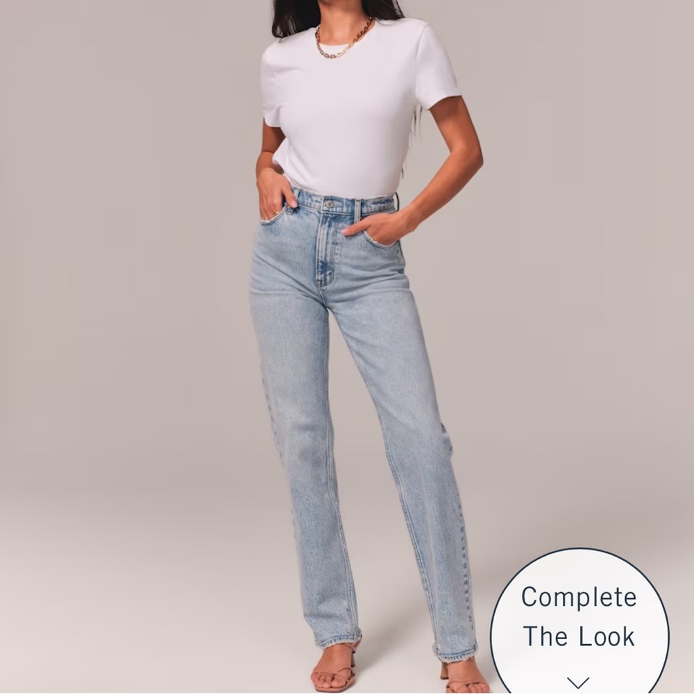 ULTRA HIGH RISE 90s STRAIGHT JEAN